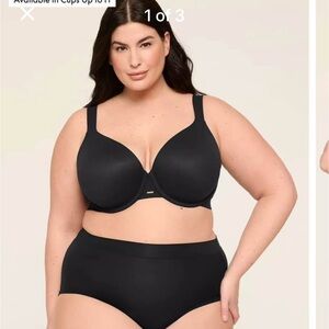 Lane Bryant Black Full-Coverage Bra